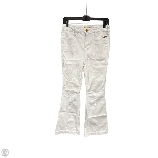 Jeans Flared By Altard State In White Denim, Size: 4