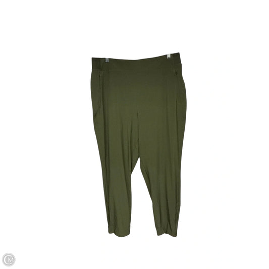 Athletic Pants By Athleta In Green, Size: 14