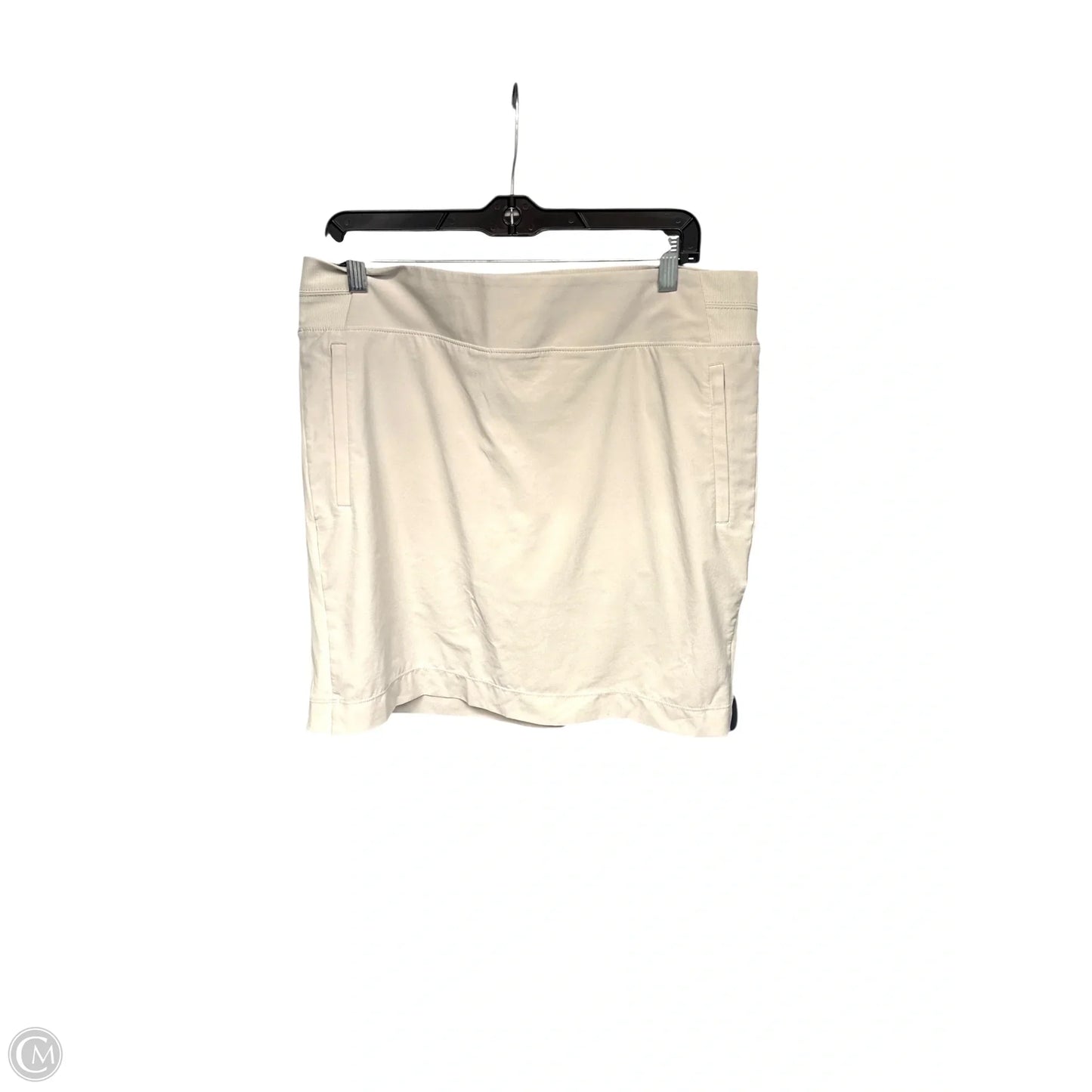 Athletic Skort By Athleta In Tan, Size: 16