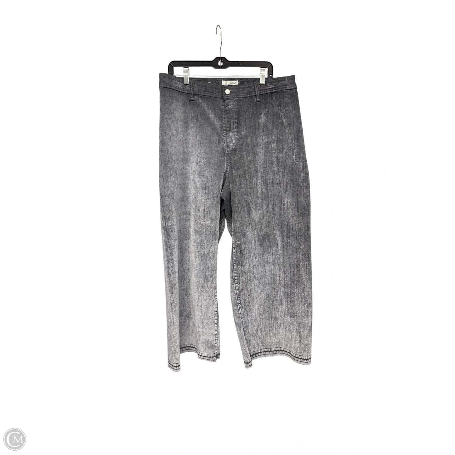 Pants Wide Leg By Universal Thread In Grey, Size: Xl