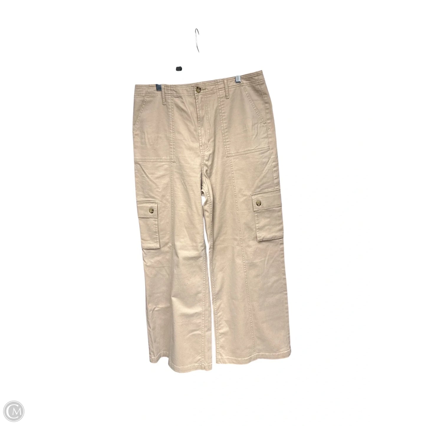 Pants Wide Leg By Ana In Tan, Size: 14