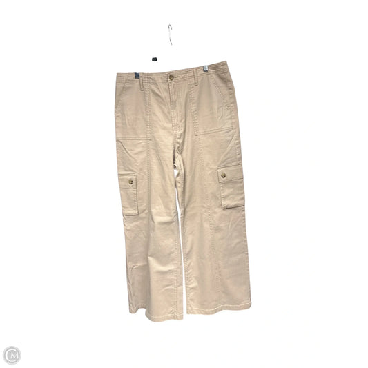 Pants Wide Leg By Ana In Tan, Size: 14