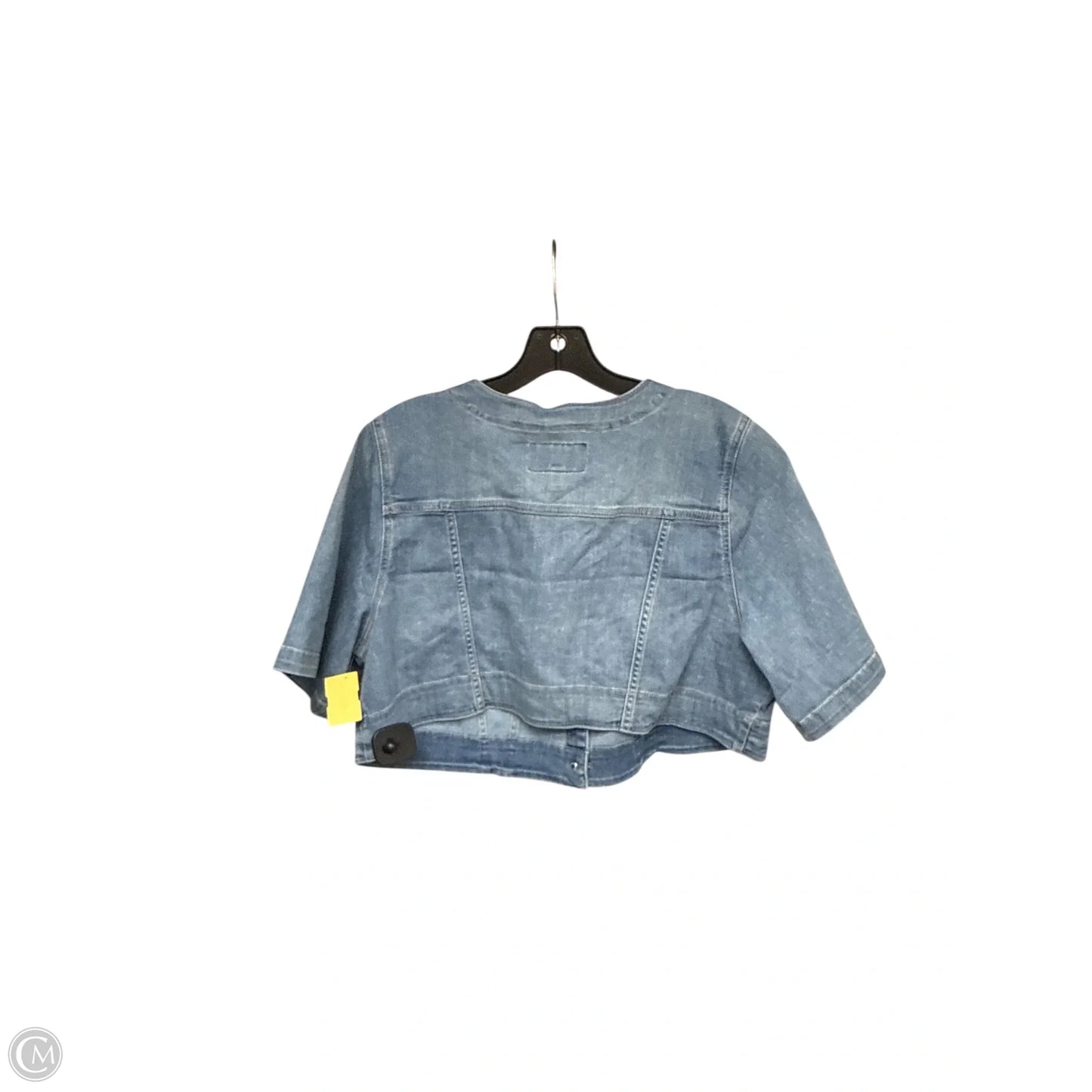 Top Short Sleeve By Torrid In Blue Denim, Size: Xl