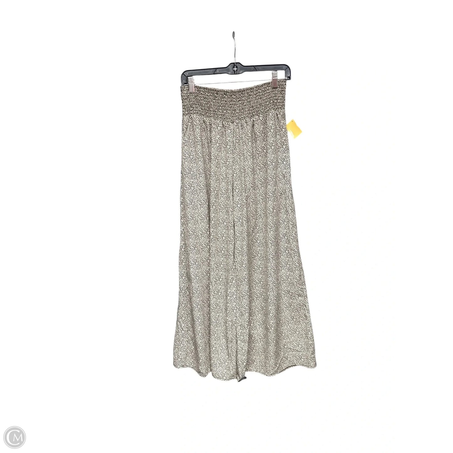 Pants Wide Leg By Sienna Sky In Black & Cream, Size: L