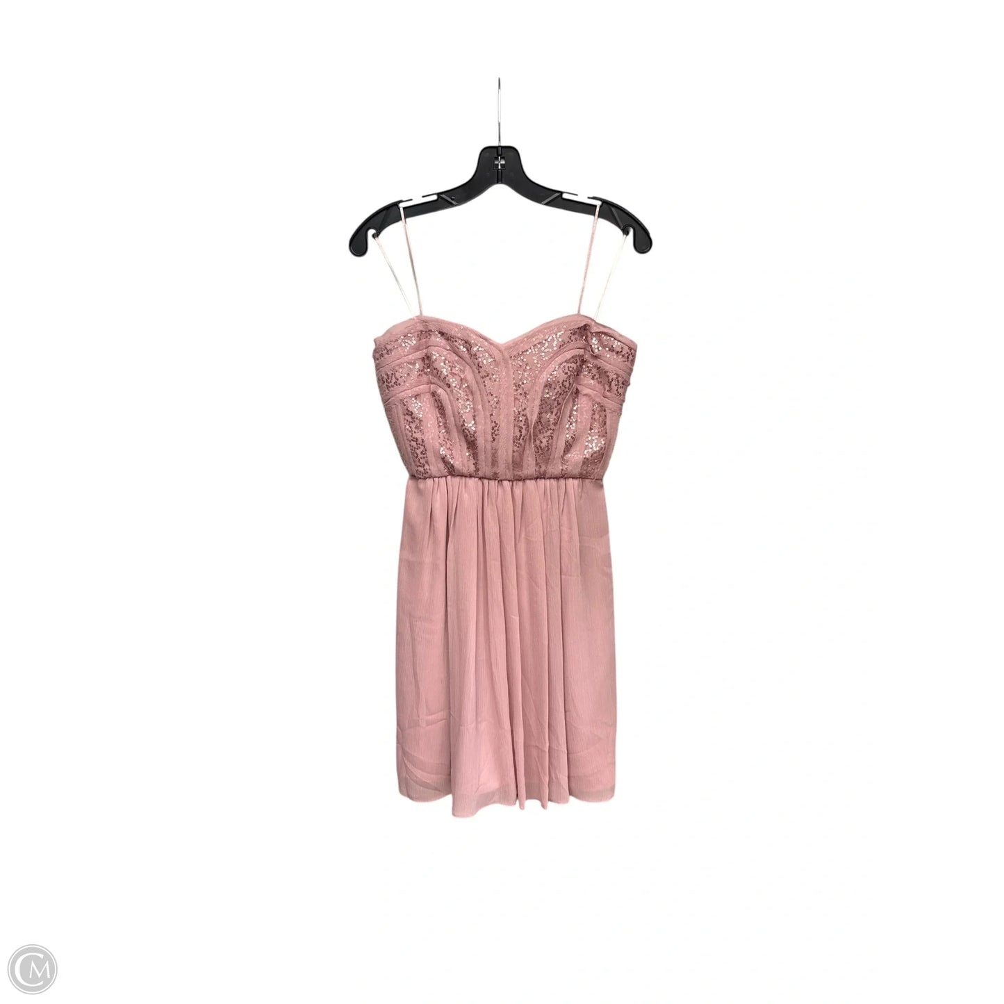 Dress Party Midi By Bcbg In Pink, Size: 6