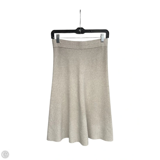 Skirt Maxi By Ann Taylor In Beige, Size: S