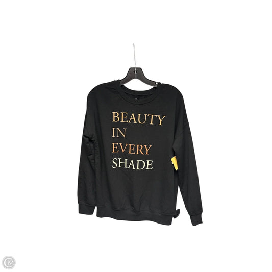 Top Long Sleeve By Zoe And Liv In Black & Gold, Size: Xs