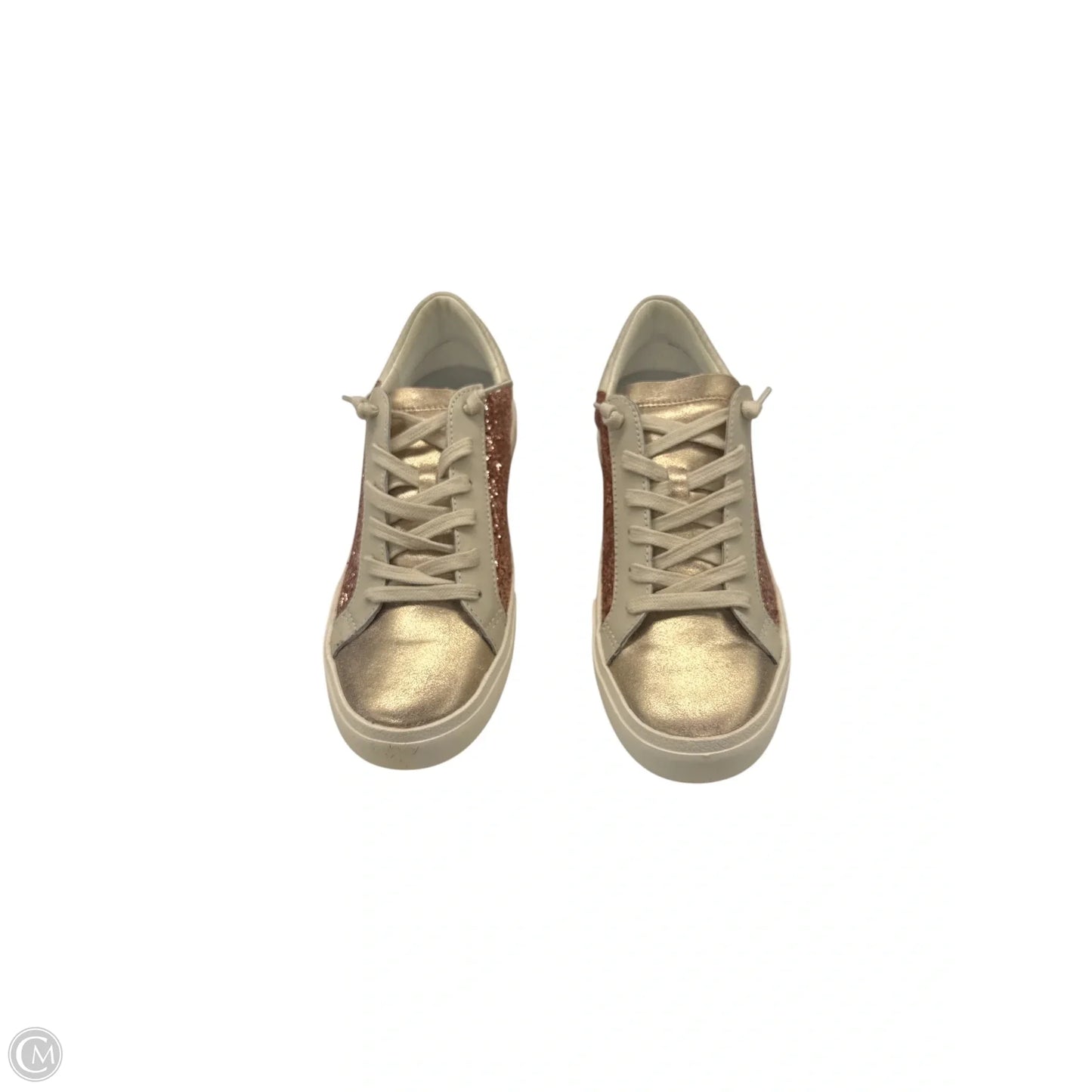 Shoes Sneakers By Dolce Vita In Gold, Size: 8