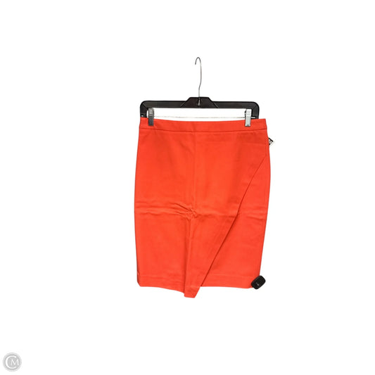 Skirt Midi By Banana Republic In Orange, Size: 2