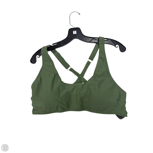 Swimsuit 2pc By Clothes Mentor In Black & Green, Size: 2x