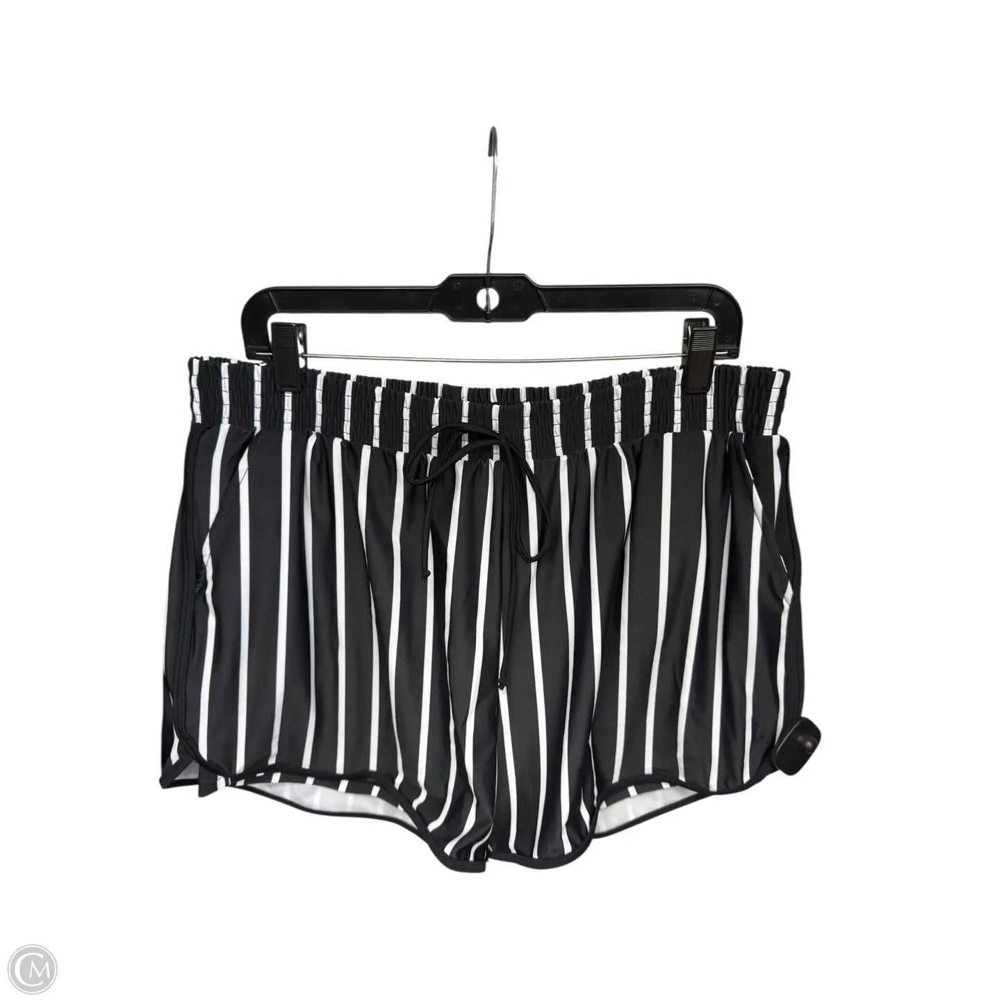 Swimsuit 2pc By Clothes Mentor In Striped Pattern, Size: 2x