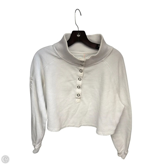 Top Long Sleeve By Free People In White, Size: S