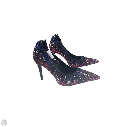 Shoes Heels Stiletto By Azalea Wang In Blue & Pink, Size: 8