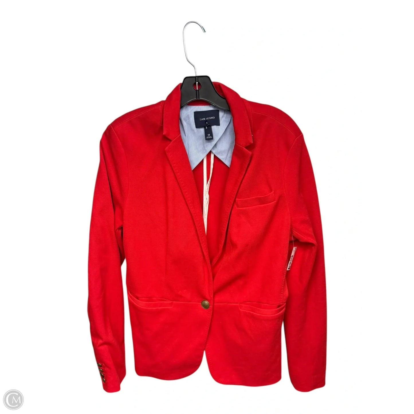 Blazer By Lands End In Red, Size: 12