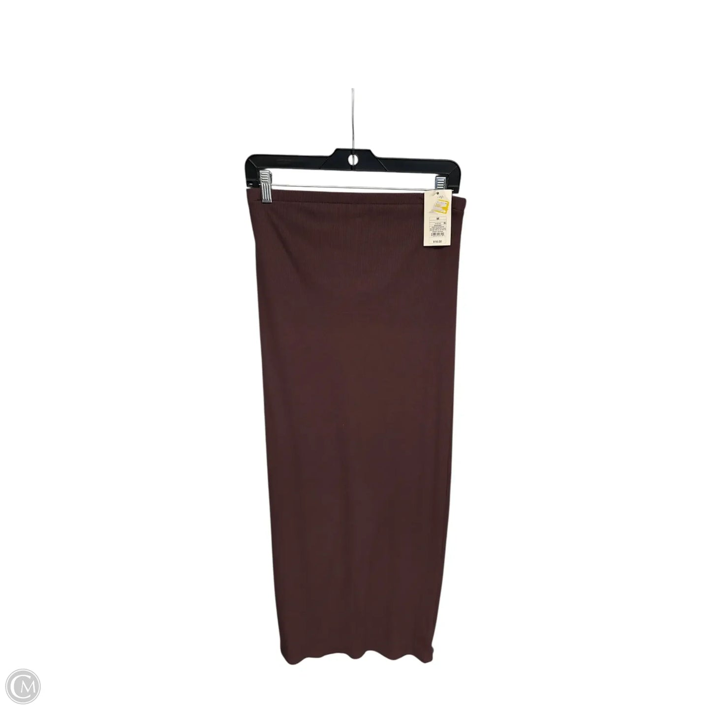 Dress Casual Maxi By A New Day In BROWN Size: M