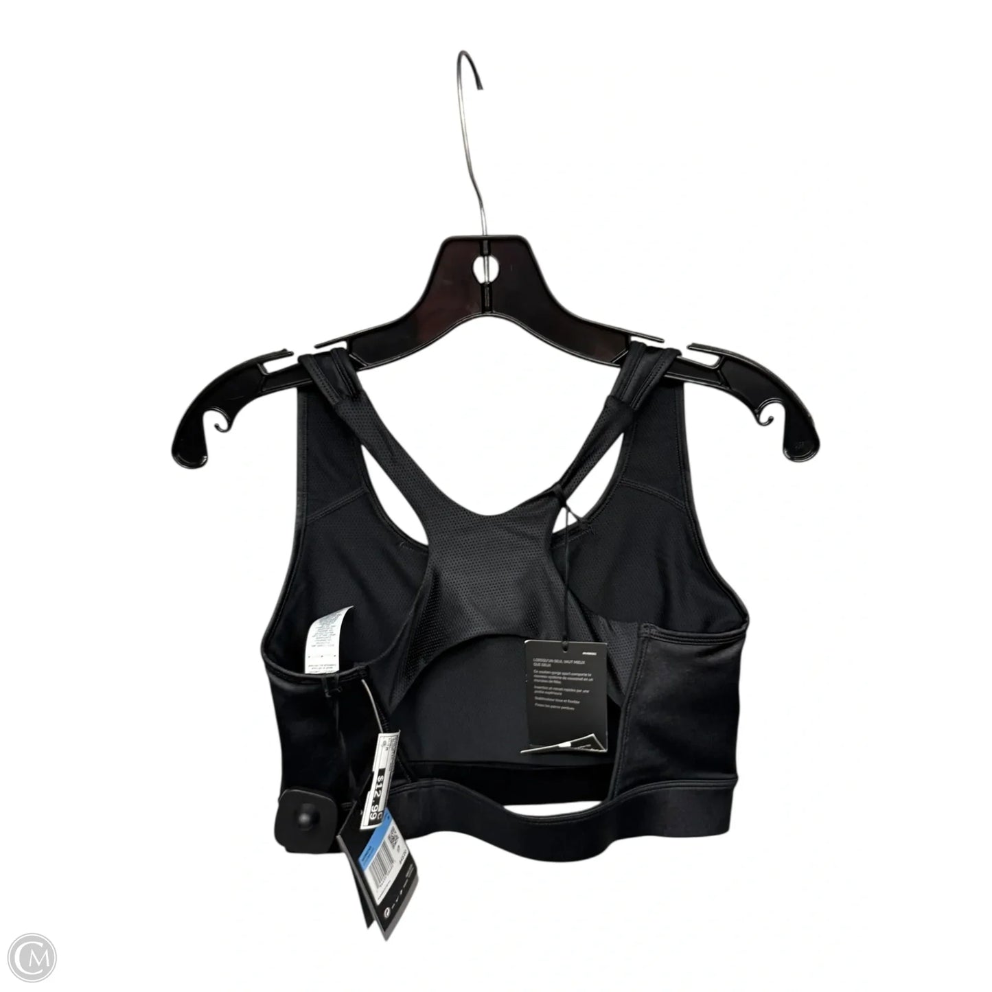 Athletic Bra By Nike Apparel In Black, Size: M