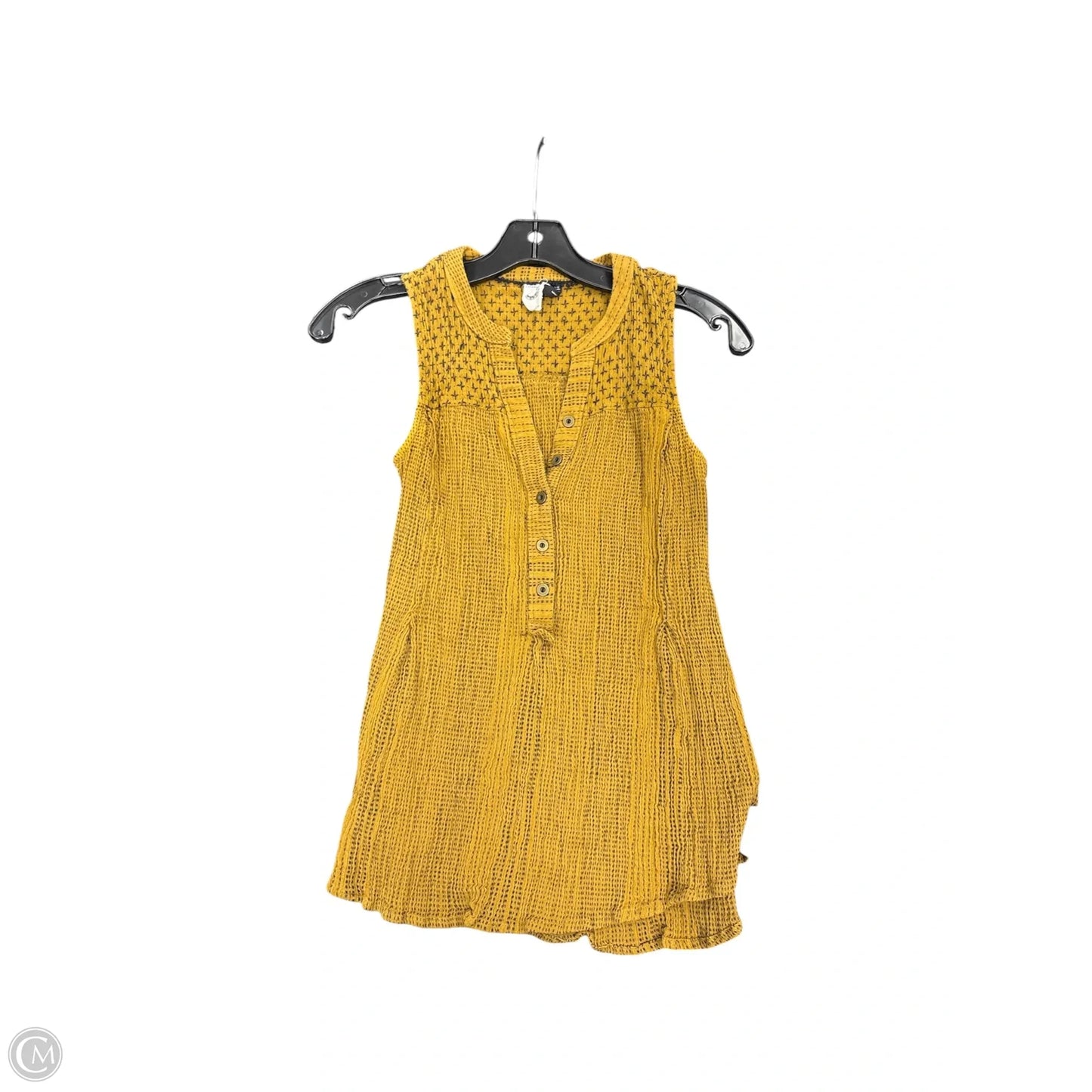Top Sleeveless By Anthropologie In Brown, Size: 2