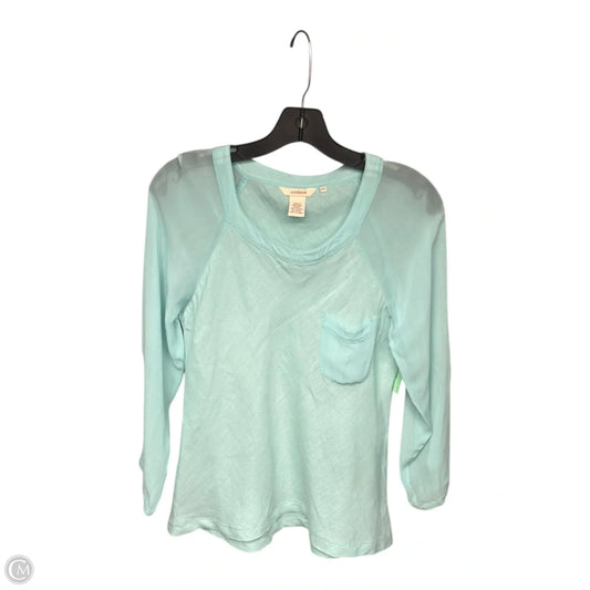 Top Long Sleeve By Sundance In Aqua, Size: S