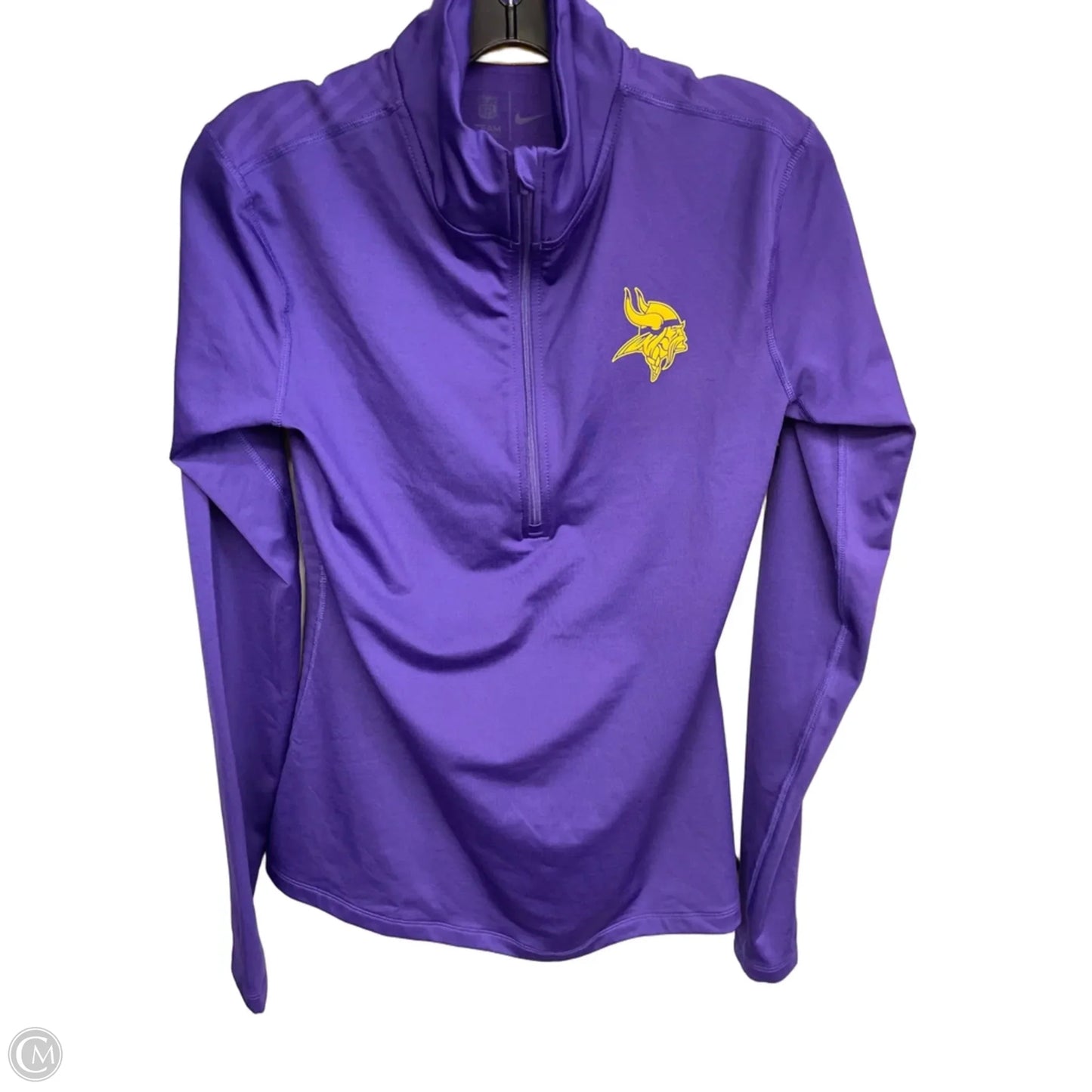 Athletic Jacket By Nfl In Purple, Size: L