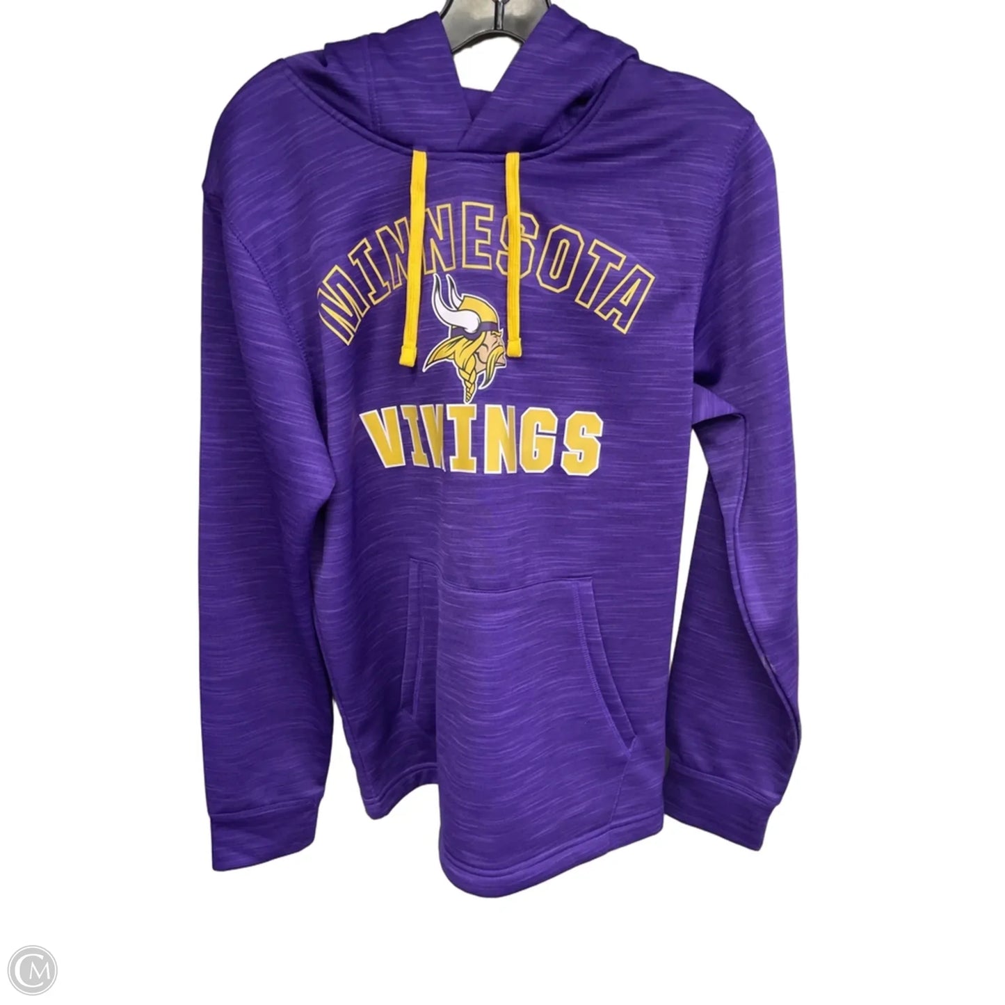 Athletic Sweatshirt Hoodie By Nfl In Purple, Size: S