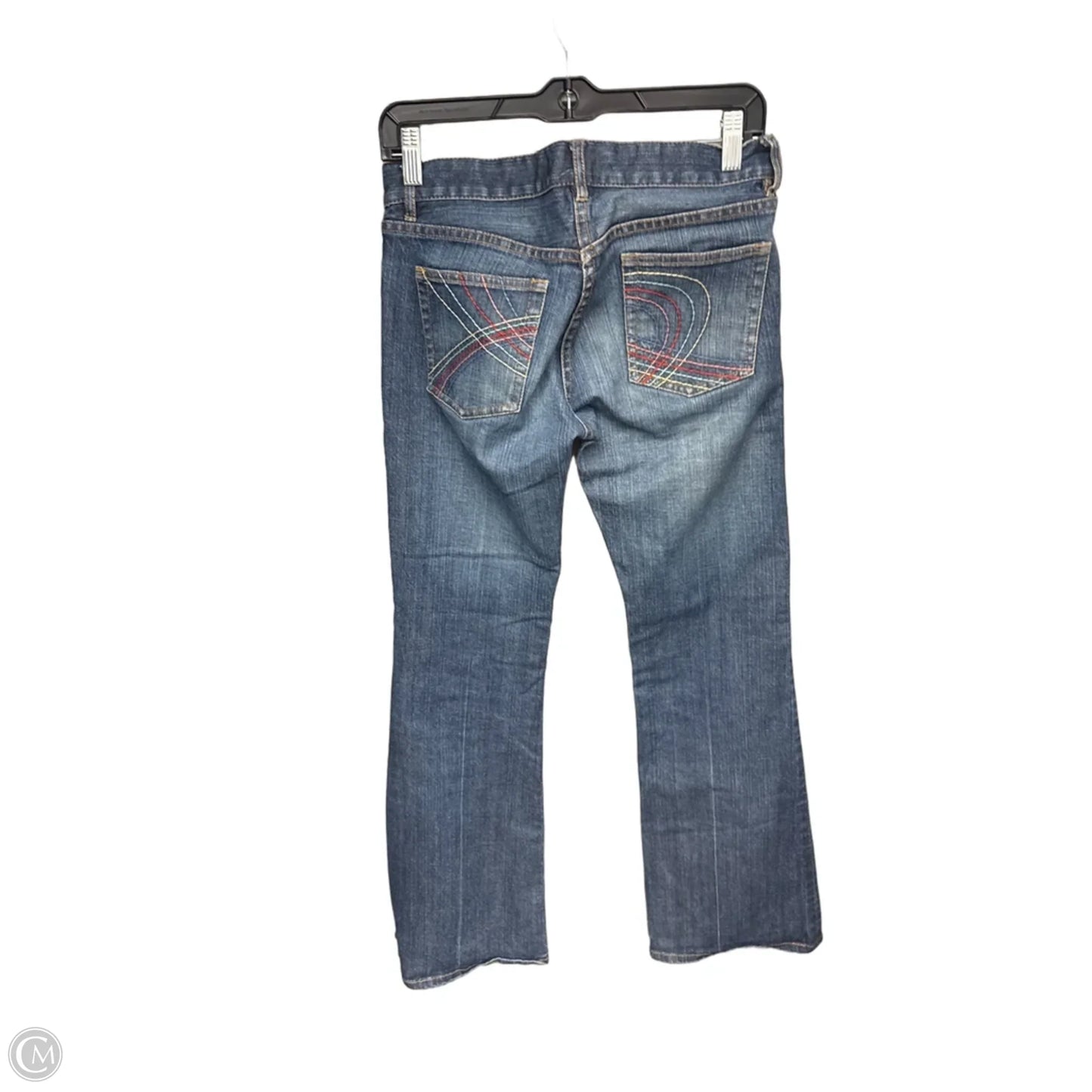 Jeans Flared By Fcuk In Blue Denim, Size: 6