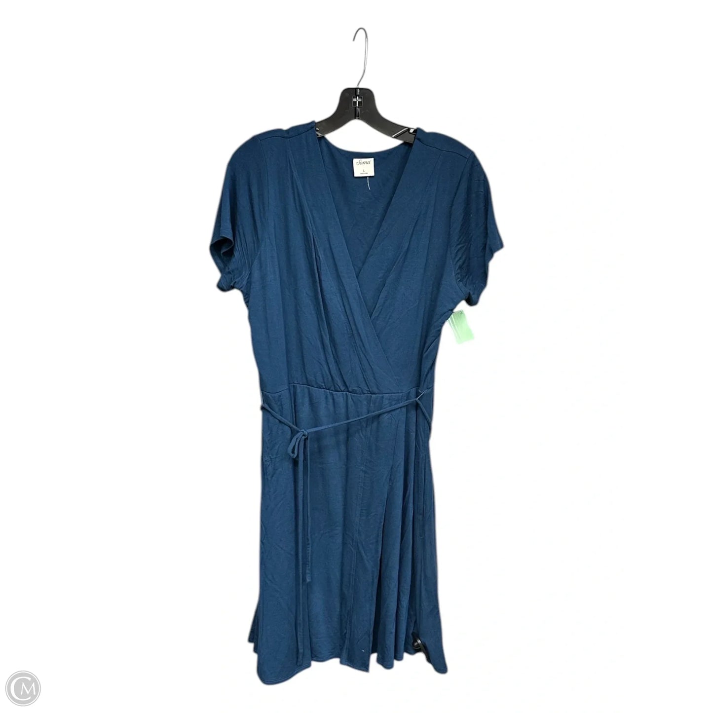 Dress Casual Midi By Soma In Blue, Size: L
