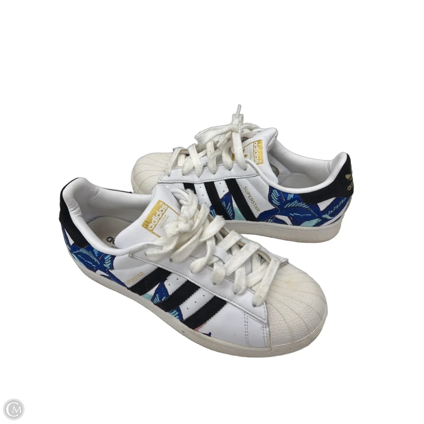 Shoes Athletic By Adidas In Blue & White, Size: 7