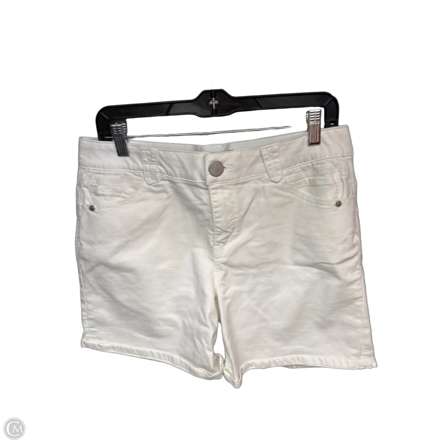 Shorts By Democracy In White Denim, Size: 10