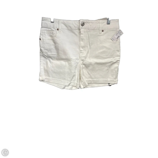 Shorts By Maurices In White Denim, Size: 14