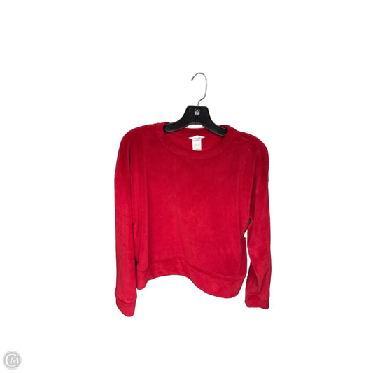 Sweater By Jockey In Red, Size: S