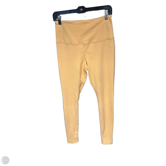 Athletic Leggings By Zella In Orange, Size: M
