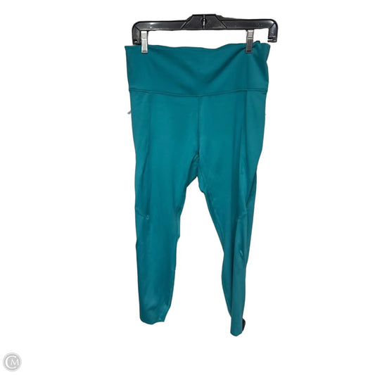 Athletic Leggings By All In Motion In Teal, Size: Xl