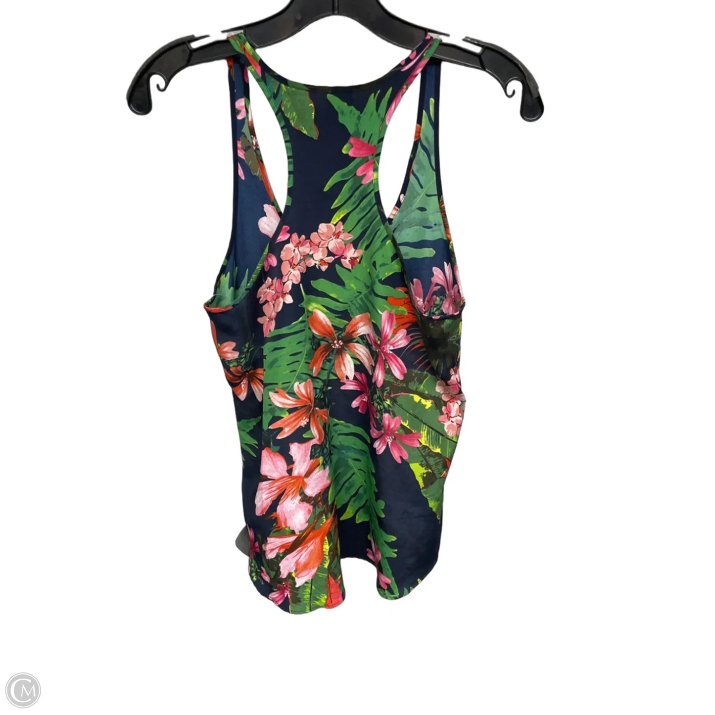 Top Sleeveless By Mng In Tropical Print, Size: 2