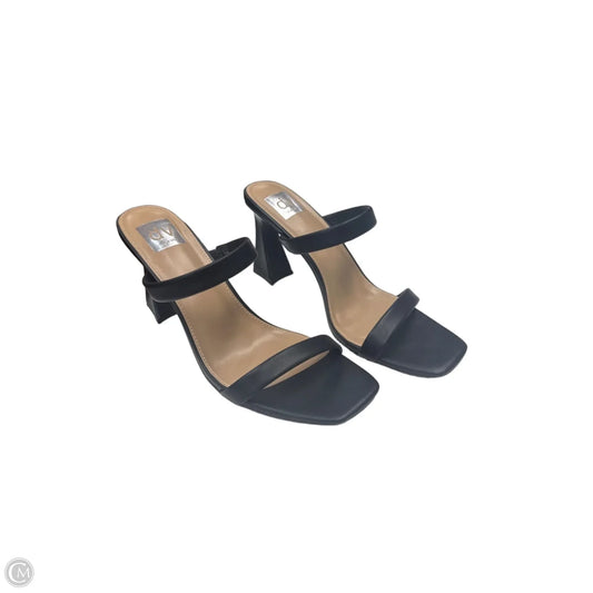 Sandals Heels Block By Dolce Vita In Black, Size: 10