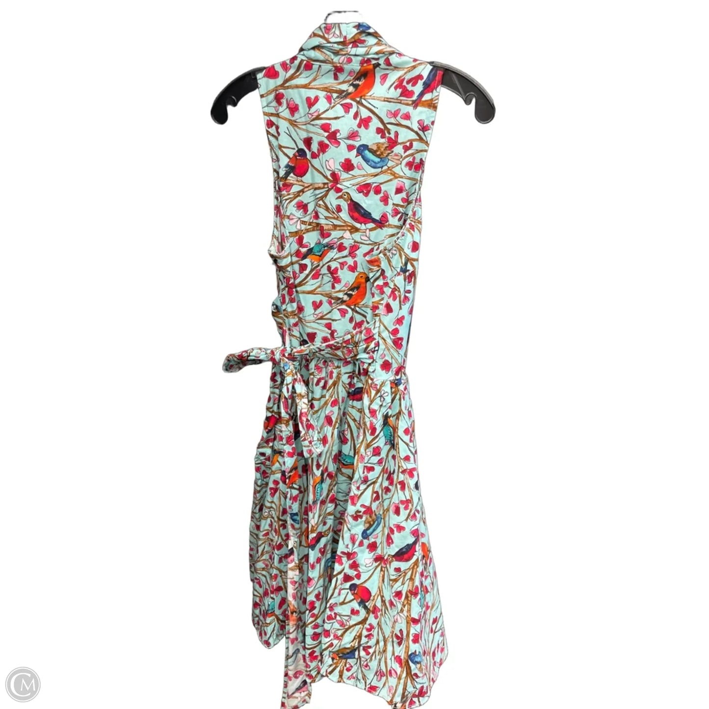 Dress Casual Midi By Clothes Mentor In Blue & Red, Size: Xl