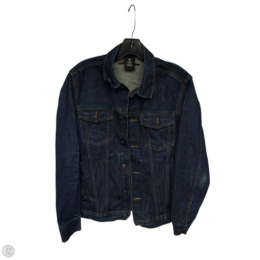 Jacket Denim By Clothes Mentor In Blue Denim, Size: S