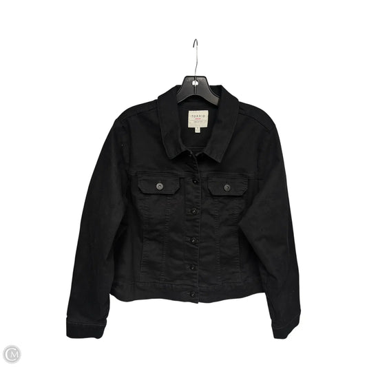 Jacket Denim By Torrid In Black Denim, Size: 3x
