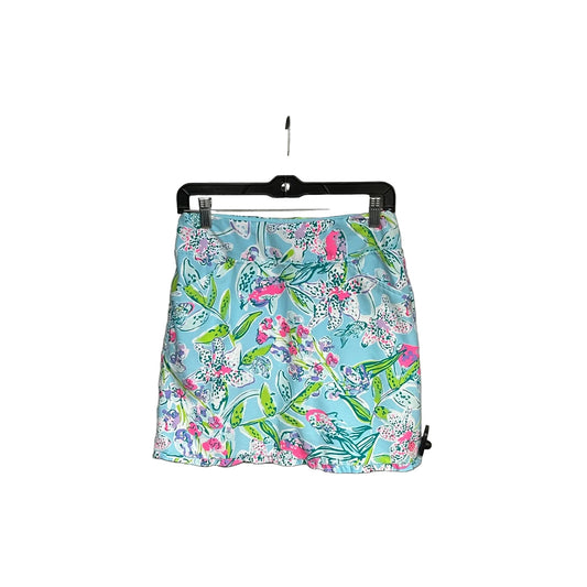 Athletic Skort By Lilly Pulitzer In Blue & Pink, Size: 2
