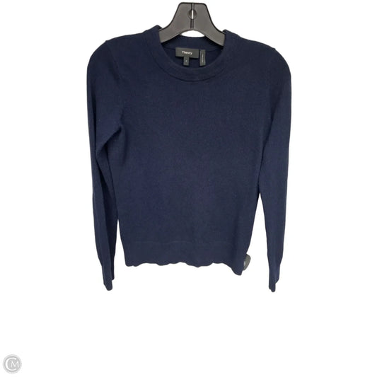 Sweater By Theory In Navy, Size: S
