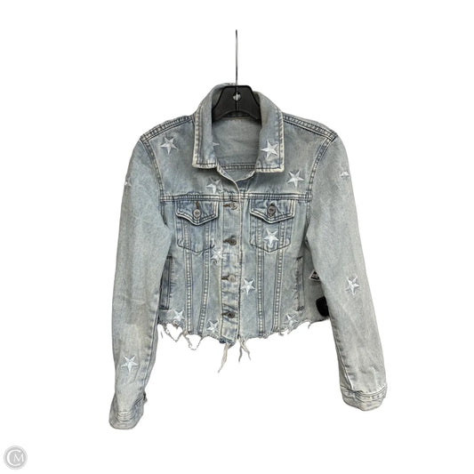 Jacket Denim By Veveret In Blue Denim, Size: S