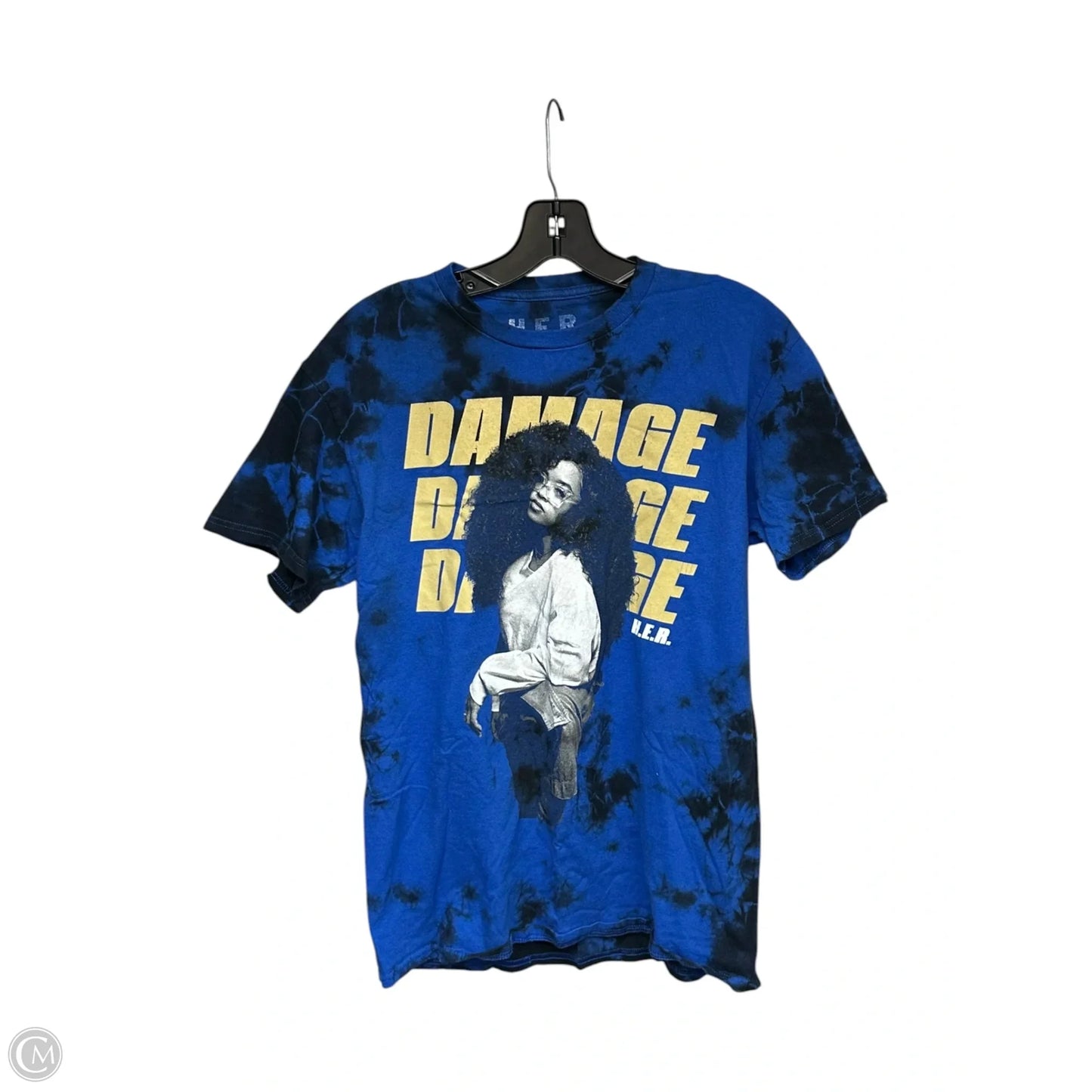 Top Short Sleeve By Clothes Mentor In Blue, Size: M
