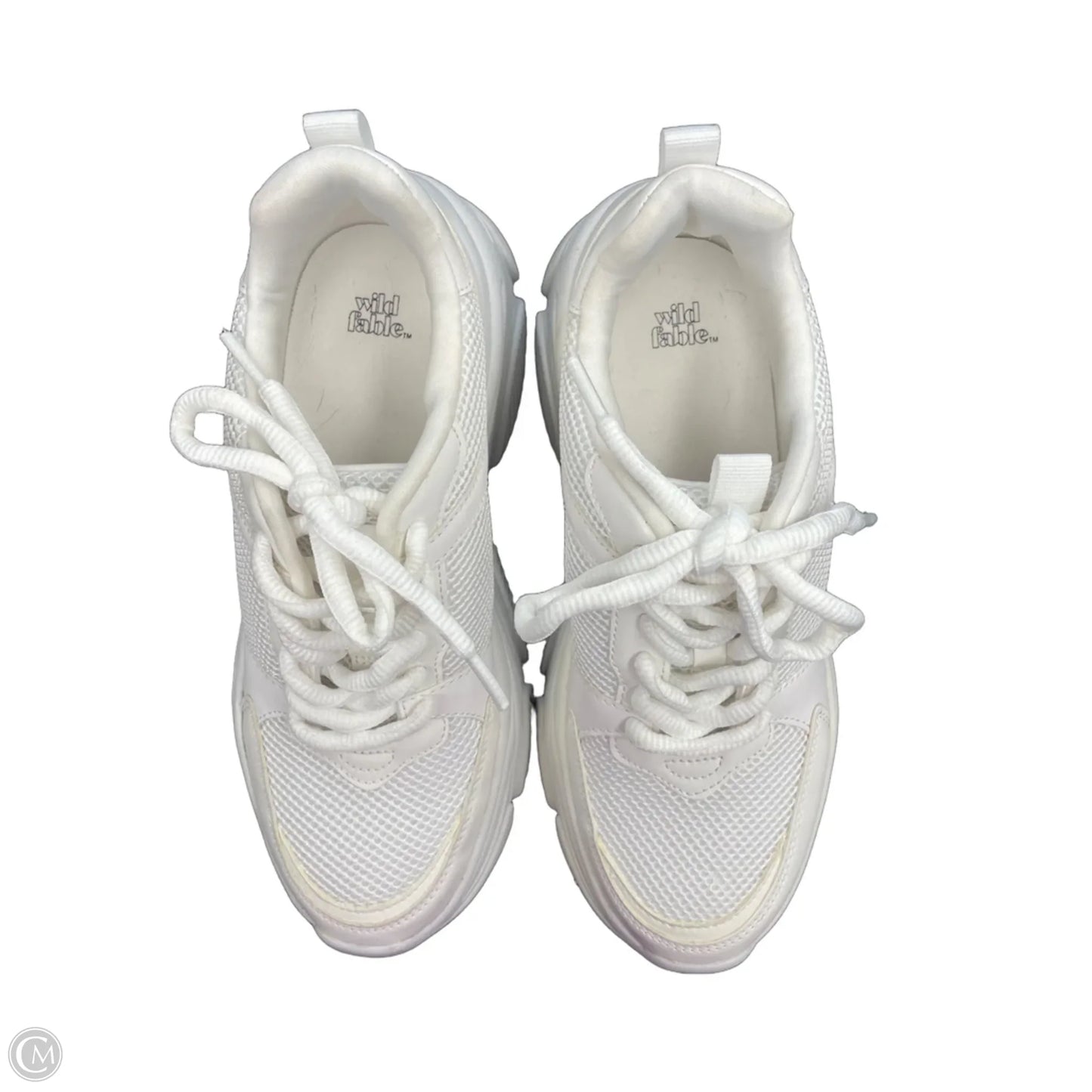 Shoes Athletic By Wild Fable In White, Size: 8.5