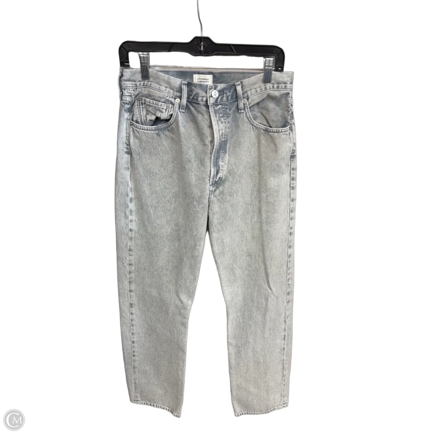 Jeans Straight By Citizens Of Humanity In Blue Denim, Size: 28