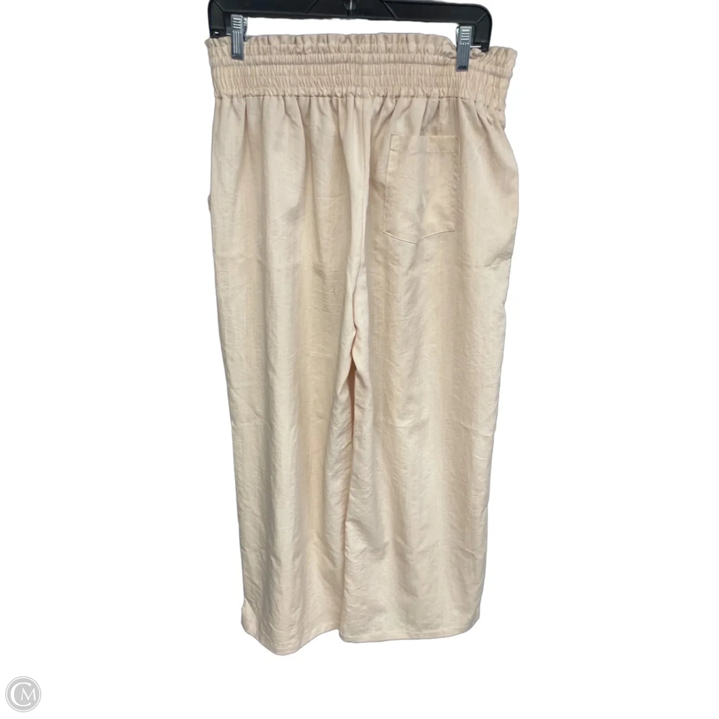 Pants Lounge By Clothes Mentor In Cream, Size: Xl