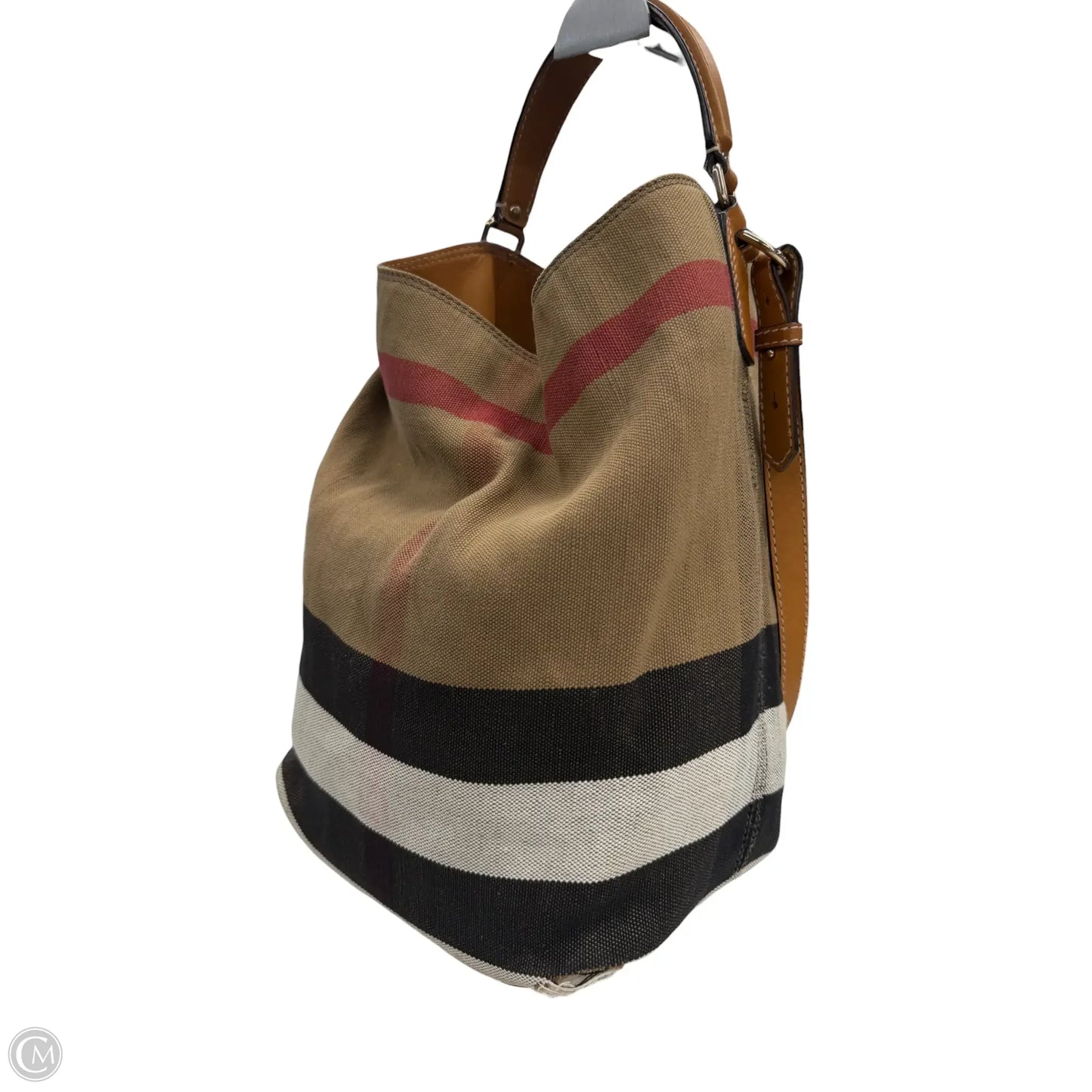 Tote Luxury Designer By Burberry, Size: Medium