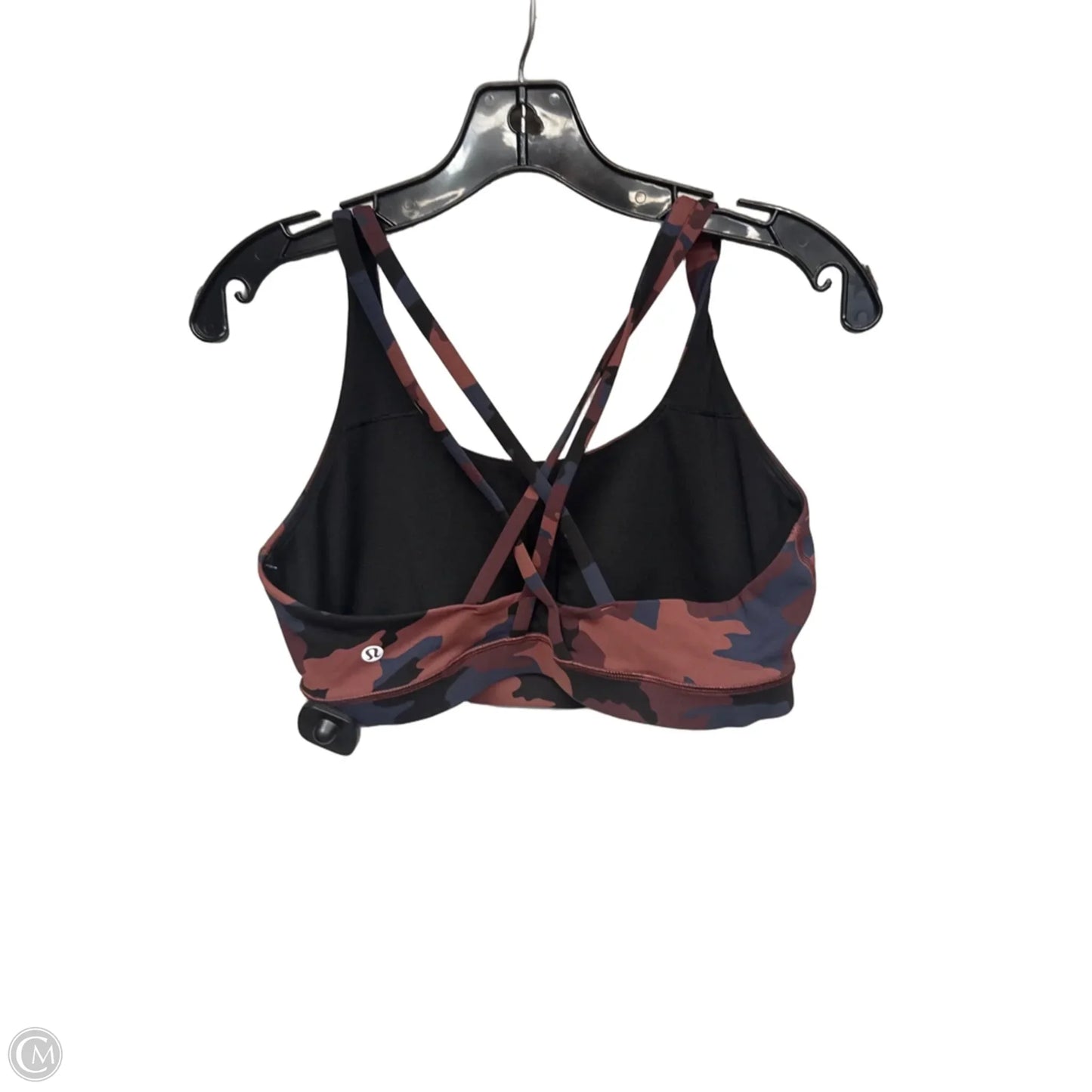 Athletic Bra By Lululemon In Camouflage Print, Size: 12
