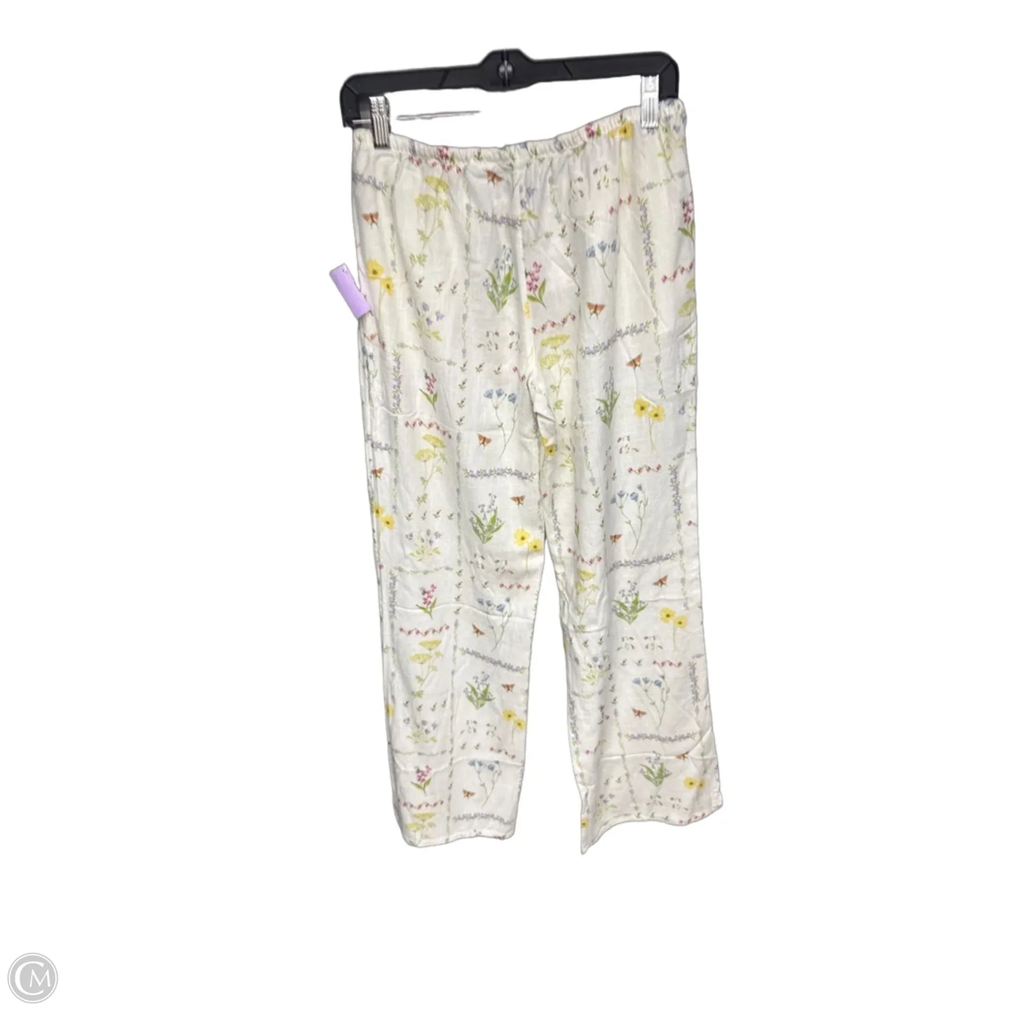 Pants Lounge By Divided In Floral Print, Size: S