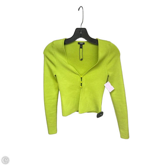 Cardigan By Express In Green, Size: S