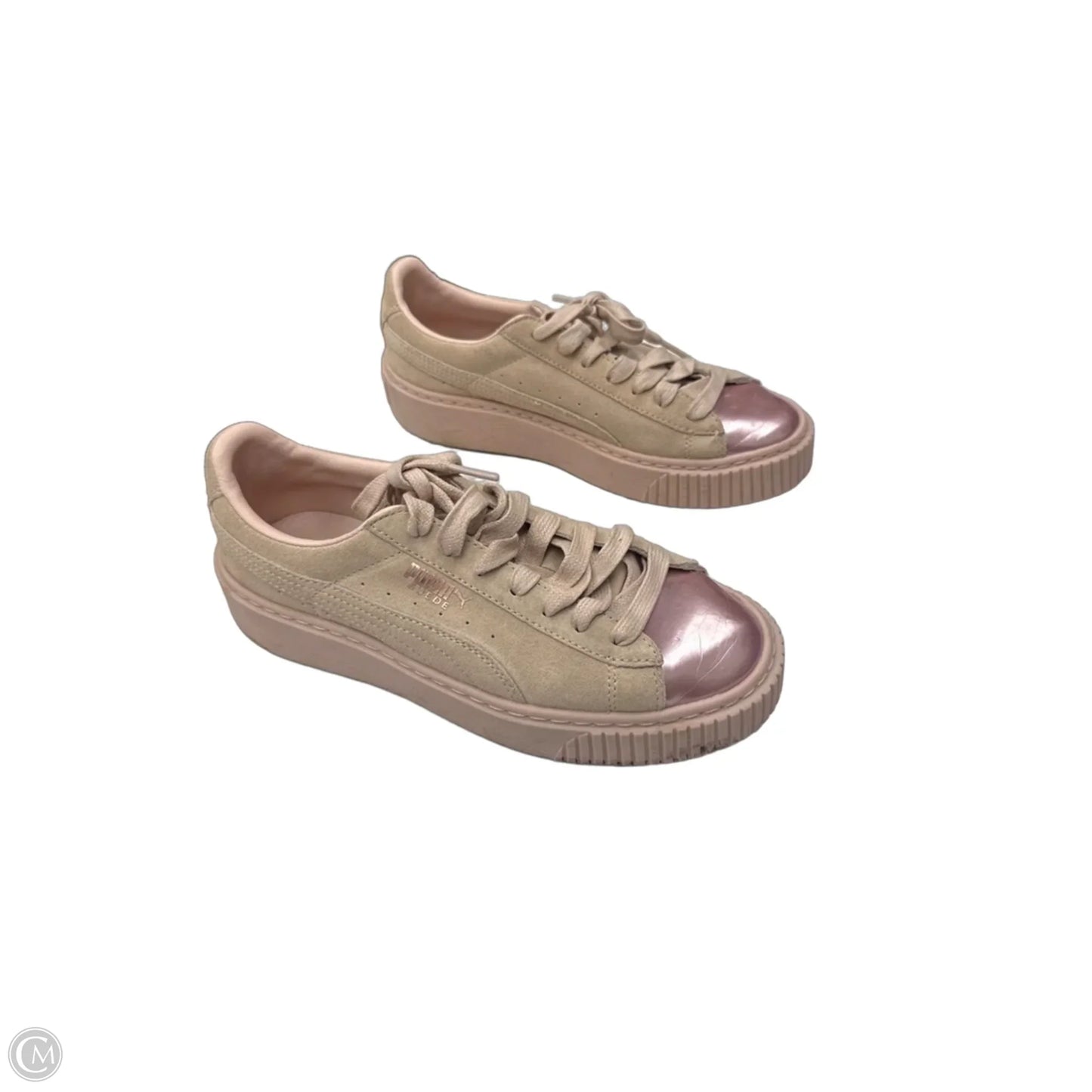 Shoes Sneakers By Puma In Pink, Size: 6