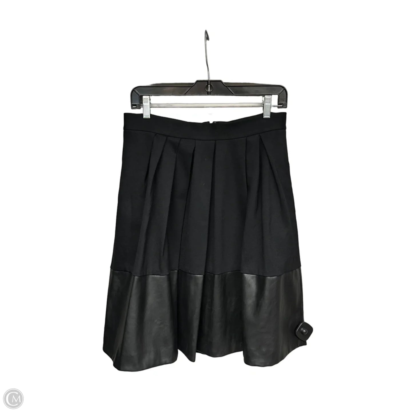 Skirt Midi By Banana Republic In Black, Size: 10